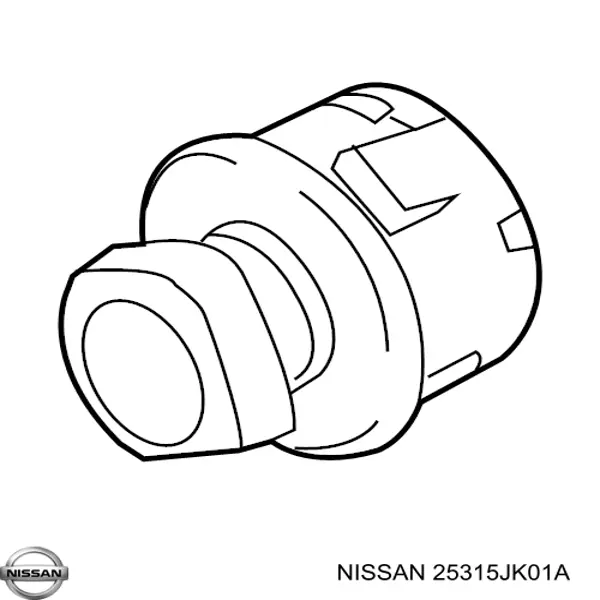 Купить 25315JK01A Nissan/Infiniti Механизм (джойстик) регулировки положения руля
