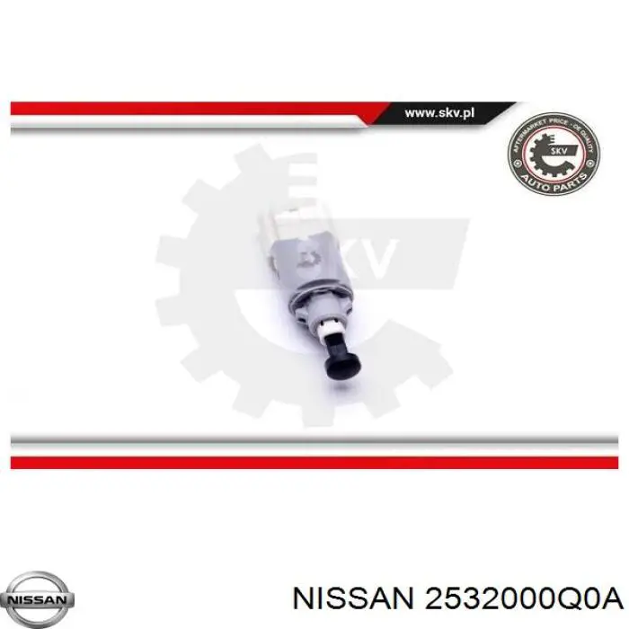 2532000Q0A Nissan/Infiniti Датчик тормоза