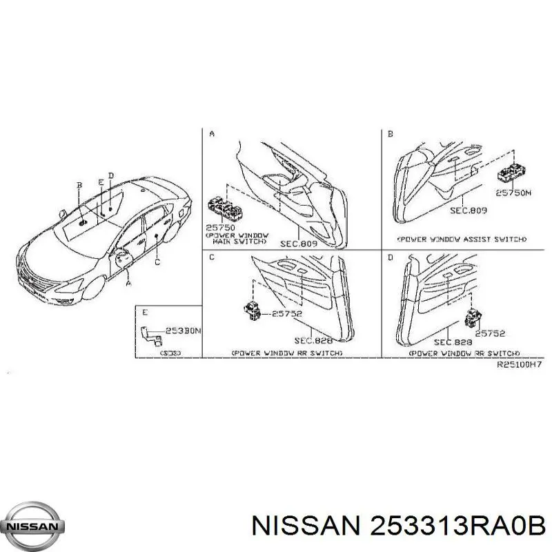253313RA0B Nissan/Infiniti 
