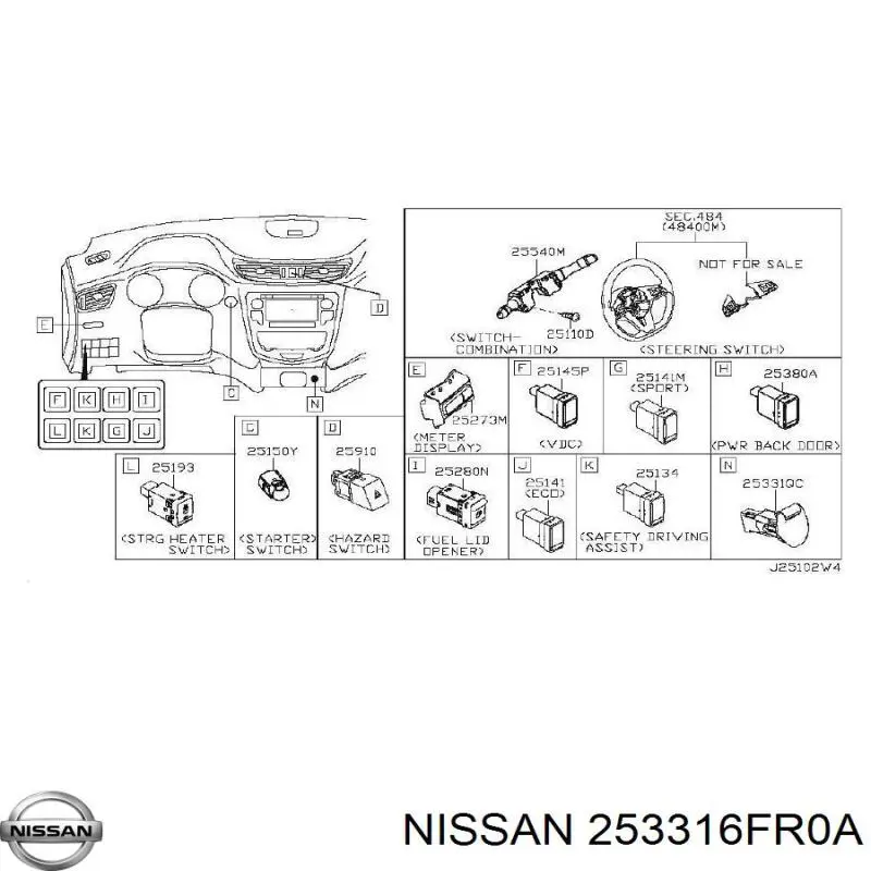 253316FR0A Nissan/Infiniti 