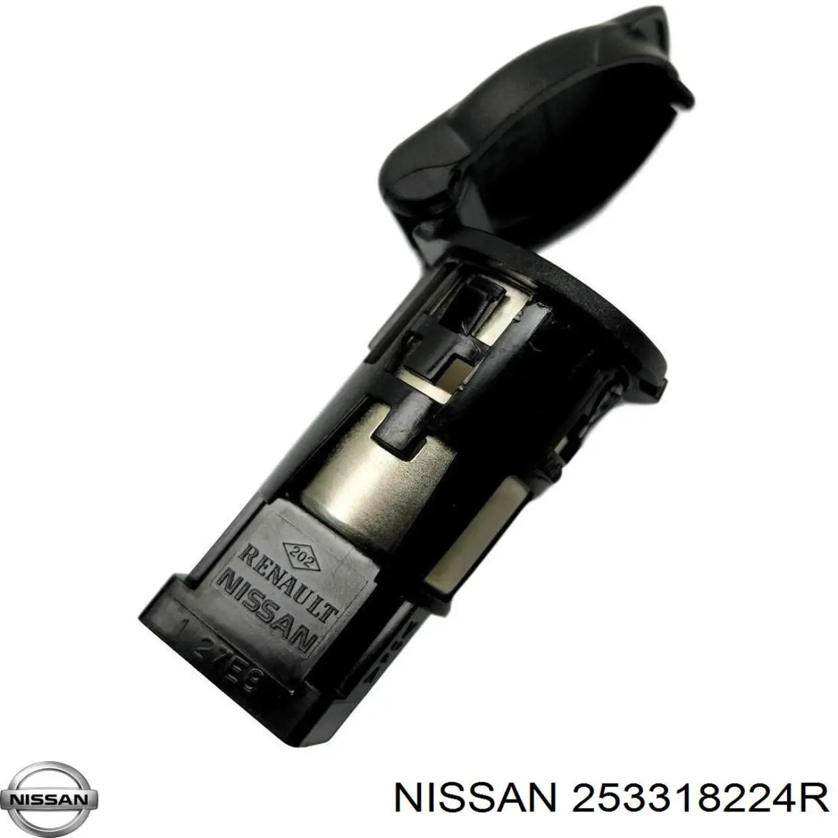 Гнездо (розетка) прикуривателя 253318224R Nissan/Infiniti
