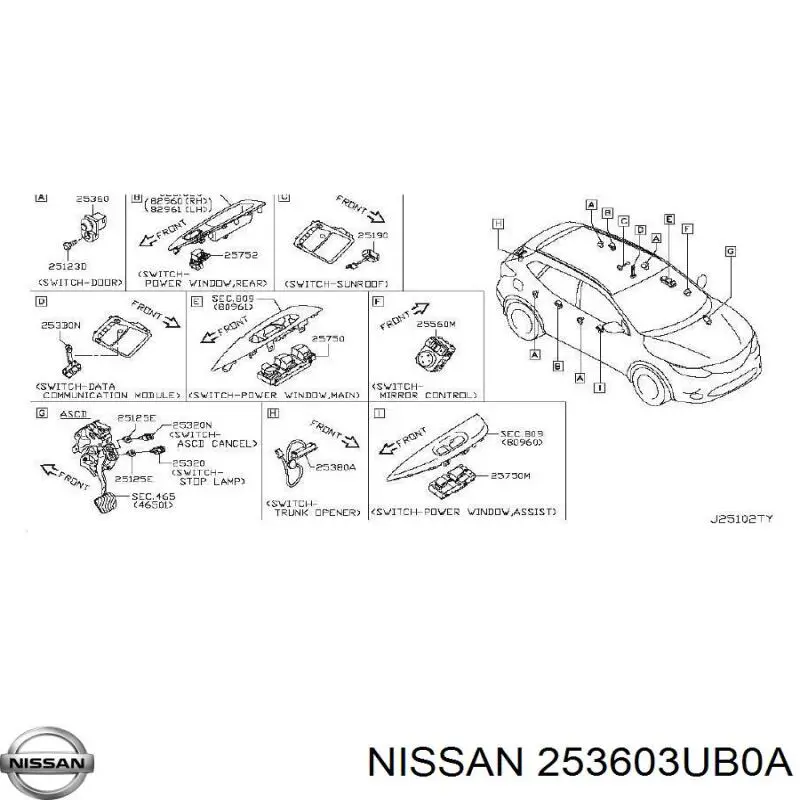 253603UB0A Nissan 