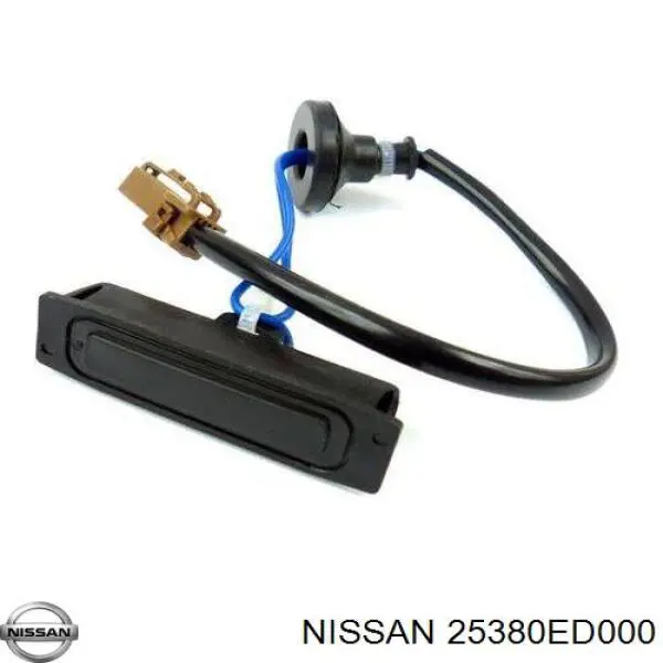 Кнопка салона привода крышки багажника (двери 3/5-й (ляды) на Nissan Tiida SC11X