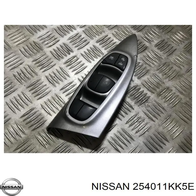 Купить 254011KK5E Nissan/Infiniti Кнопки переднего правого стекло подъемника