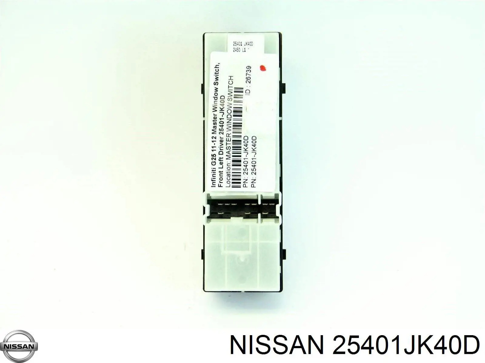 Купить 25401JK42D Nissan/Infiniti Кнопки переднего левого стеклоподъёмника
