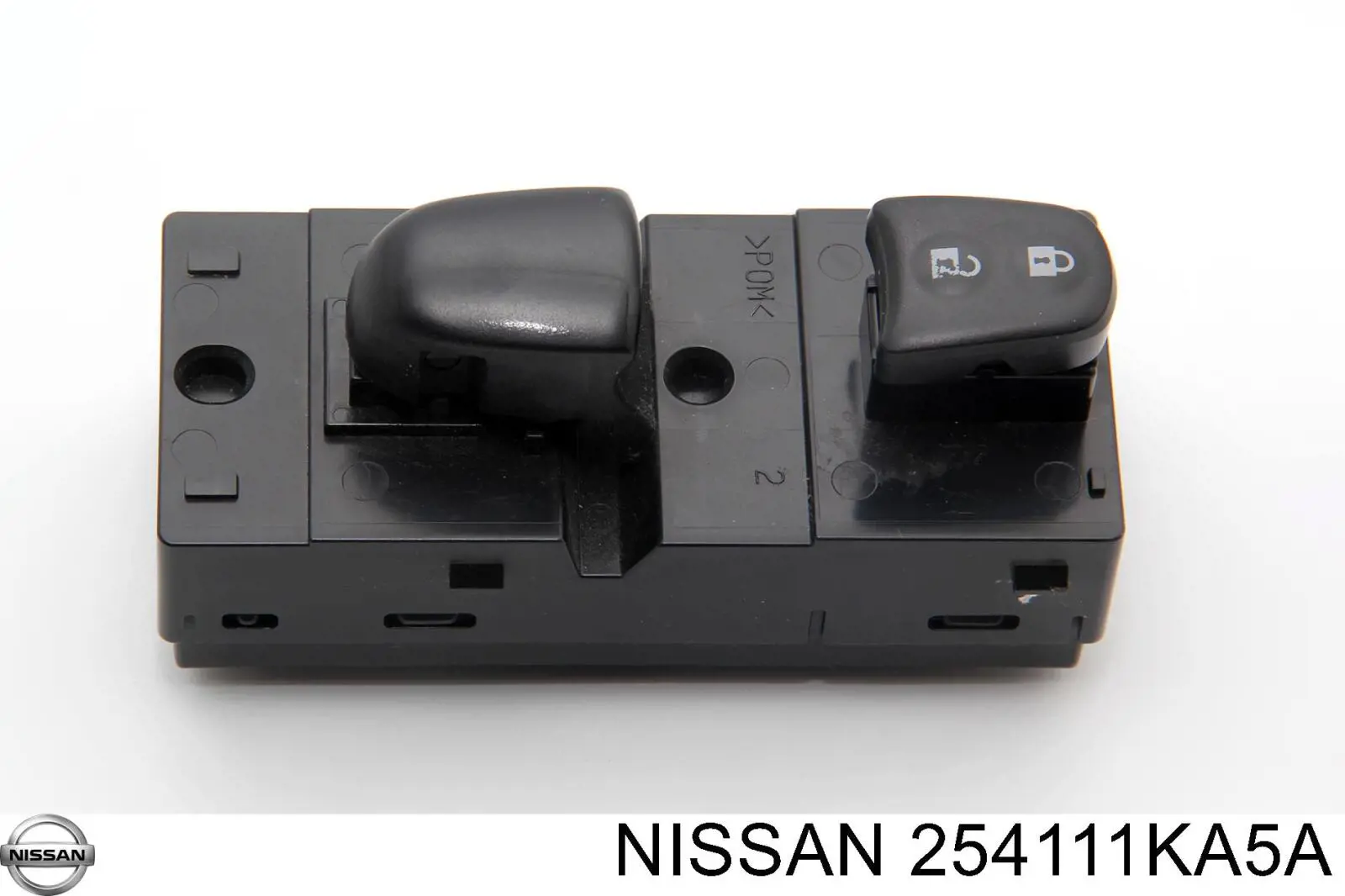 254111KA5A Nissan botão dianteiro direito de ativação de motor de acionamento de vidro