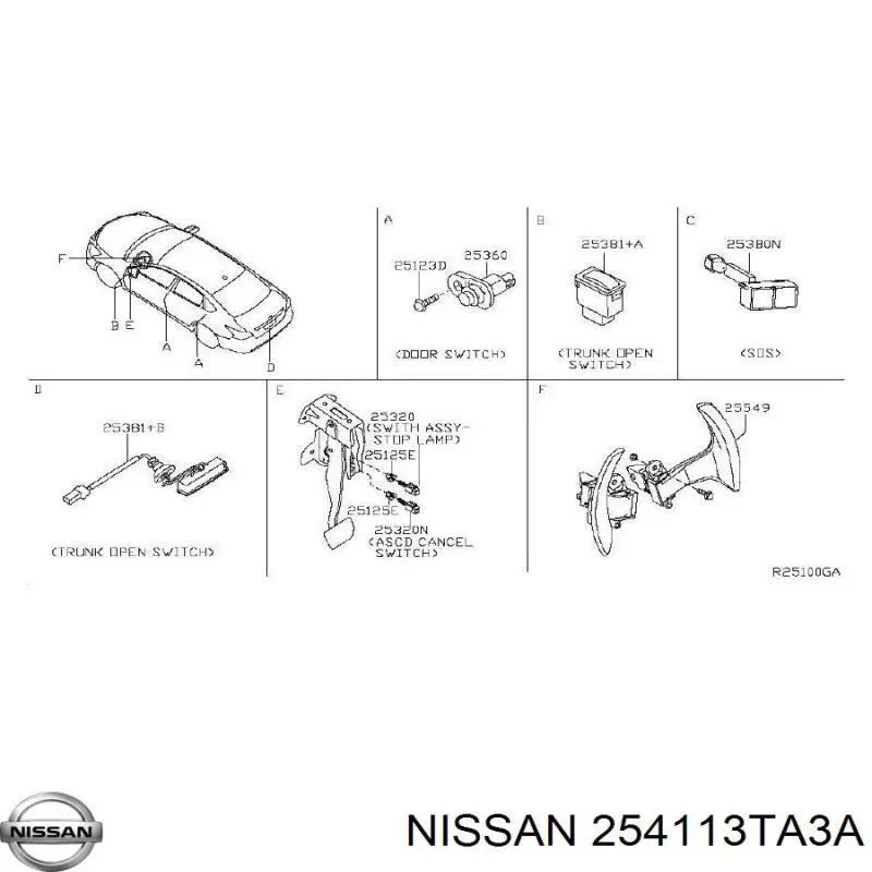 254113TA3A Nissan/Infiniti 
