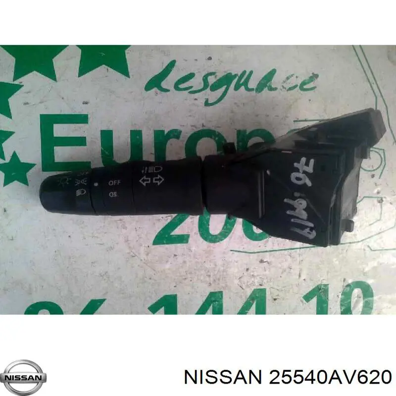 Переключатель подрулевой, левый Nissan/Infiniti 25540AV620 цена, от 5.89 USD