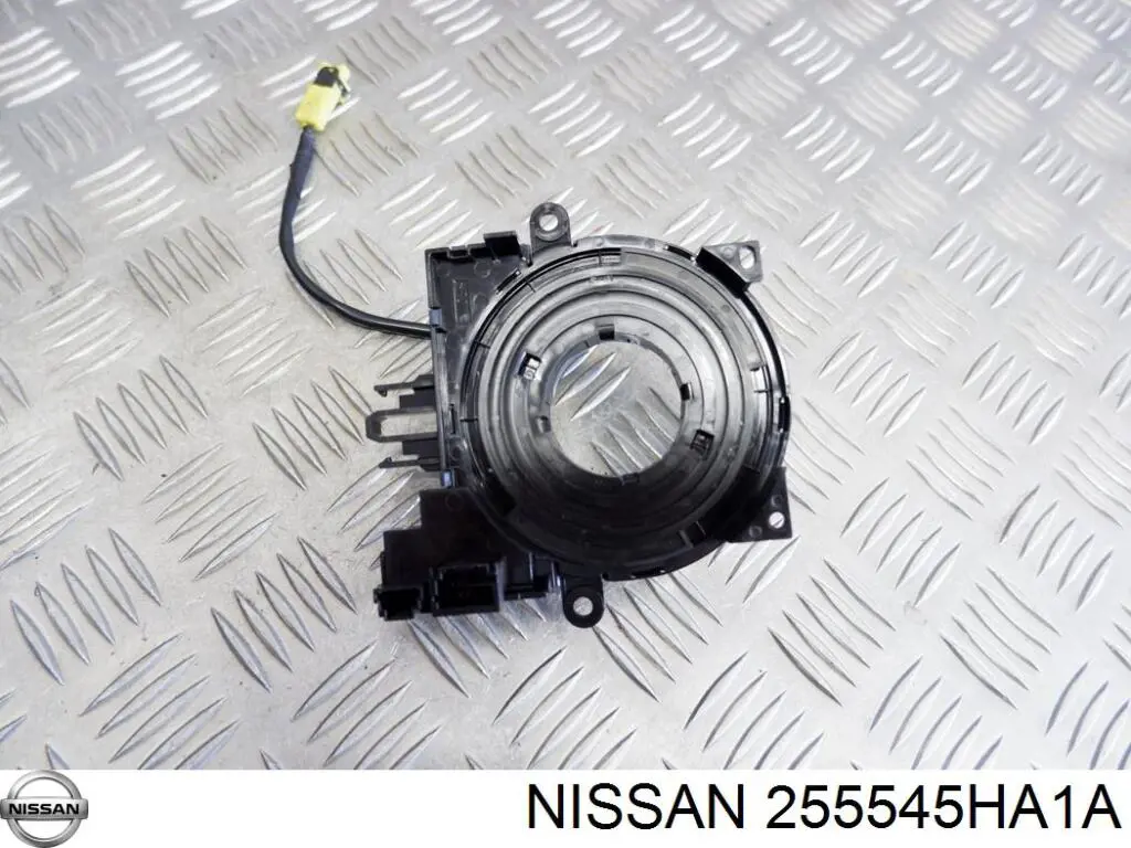 255545HA1A Nissan кольцо airbag контактное, шлейф руля