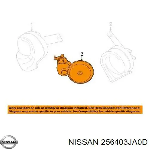 256403JA0D Nissan/Infiniti 