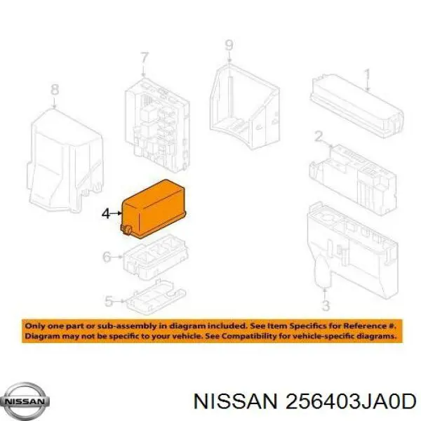  Nissan/Infiniti 256403JA0D цена, от 20.24 USD