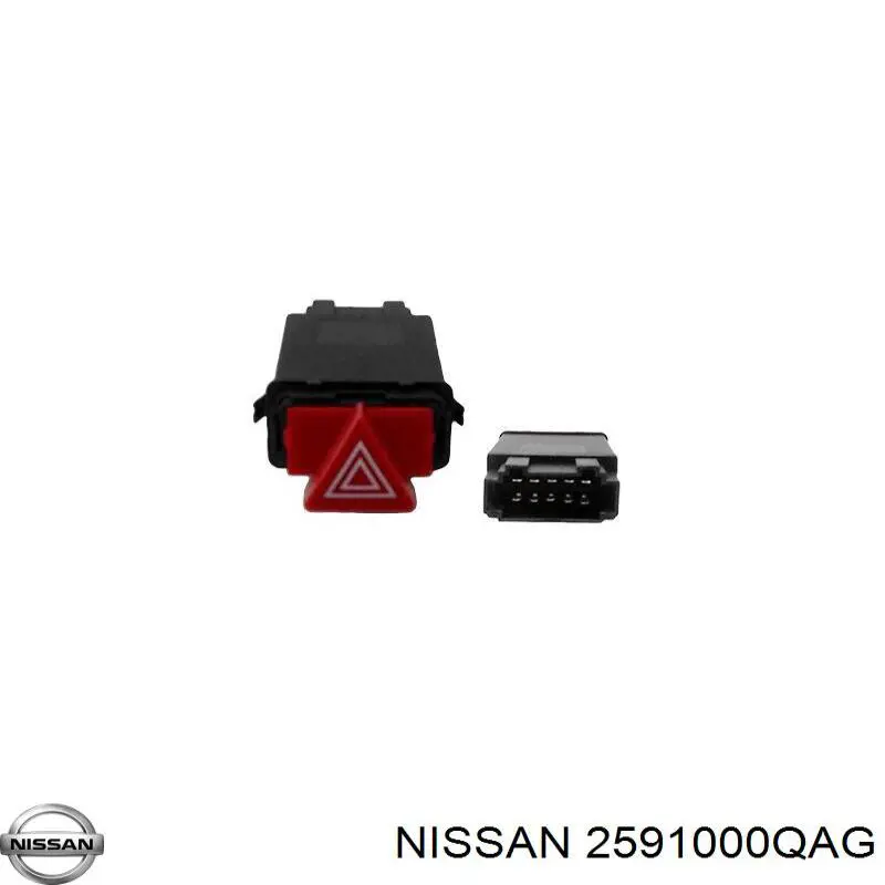 Кнопка аварийного сигнала Renault (RVI) 4408207 цена, от 7.60 USD