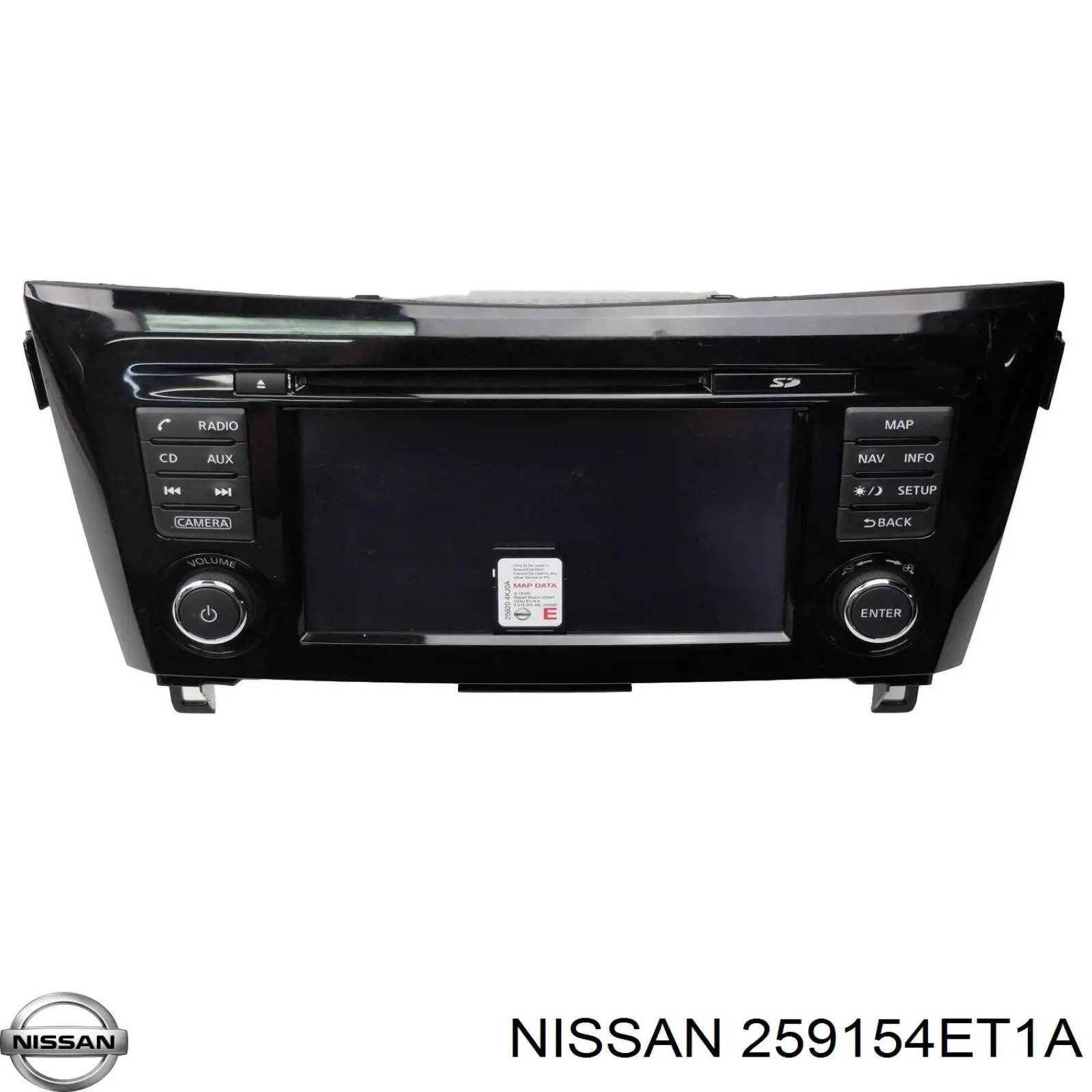 Дисплей многофункциональный Nissan/Infiniti 259154ET1A цена, от 98.87 USD