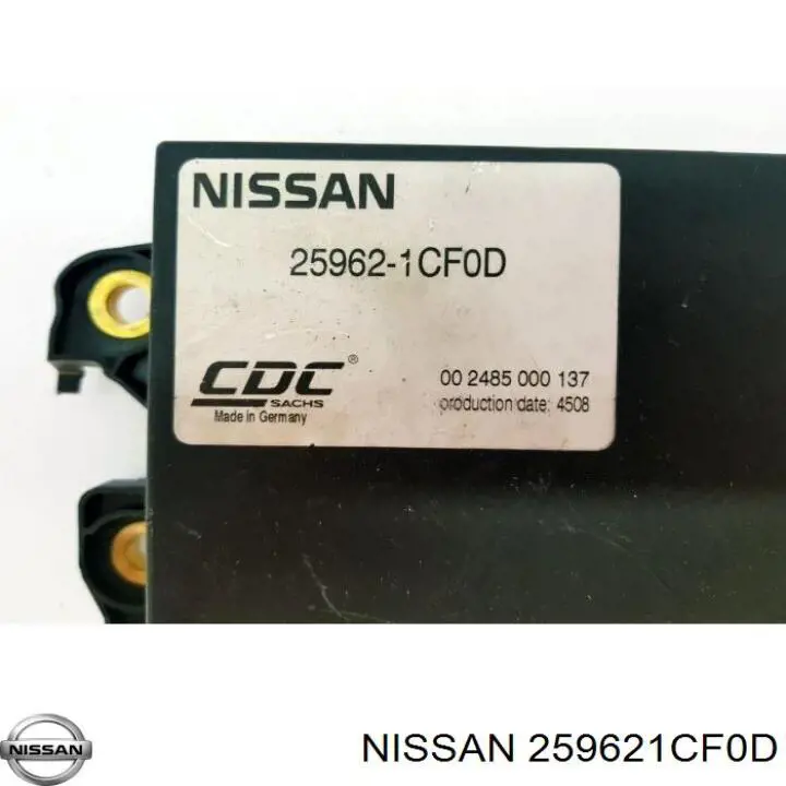  259621CF0D Nissan