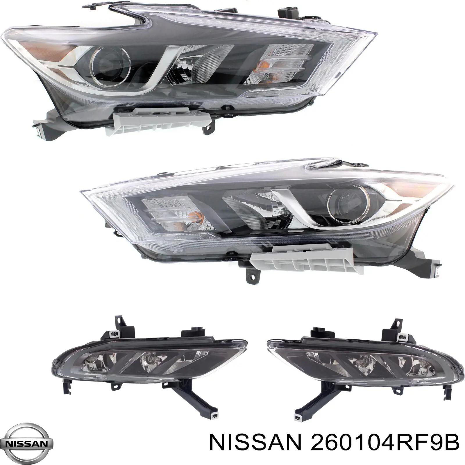 260104RF9B Nissan/Infiniti Фара передняя правая