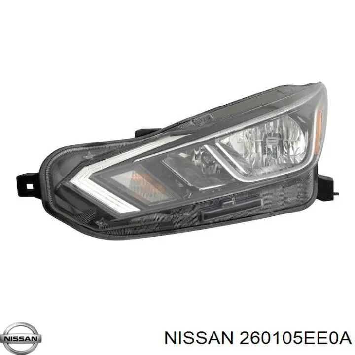 Правая блок фара Nissan/Infiniti 260105EE0A цена, от 253.39 USD