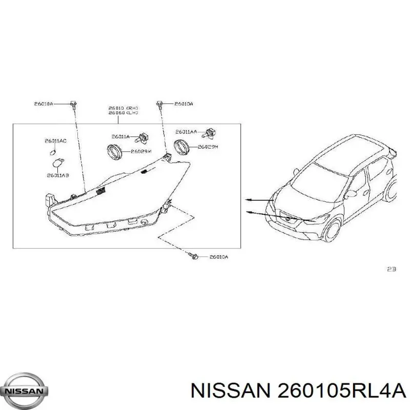  260105RL4A Nissan