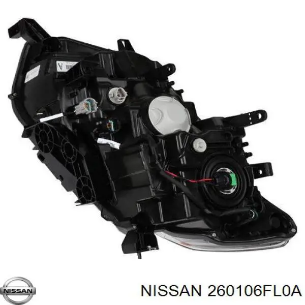 Правая фара 260106FL0A Nissan/Infiniti
