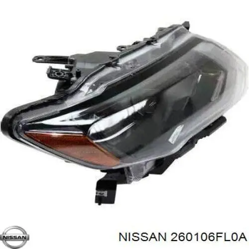 Правая фара NSR385472AR Rhino