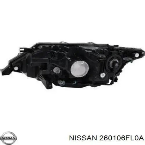 Фара правая Nissan 260106FL0A