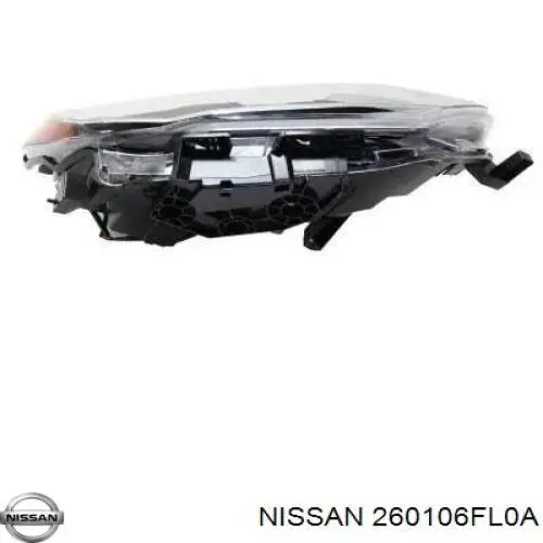 Правая блок фара Nissan/Infiniti 260106FL0A цена, от 169.30 USD