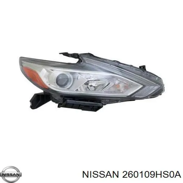 Правая фара 260109HS0A Nissan/Infiniti