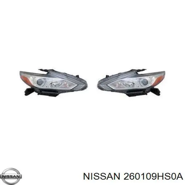 260109HS0A Nissan/Infiniti Фара передняя правая
