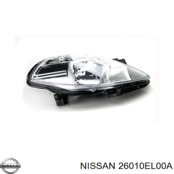 Luz direita para Nissan Tiida (C11X)