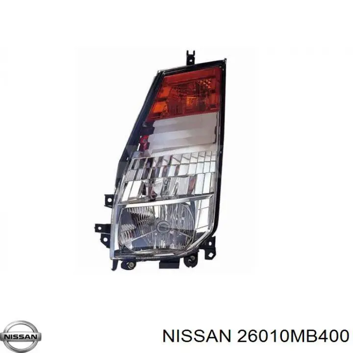Фара правая на Nissan Cabstar NT400 