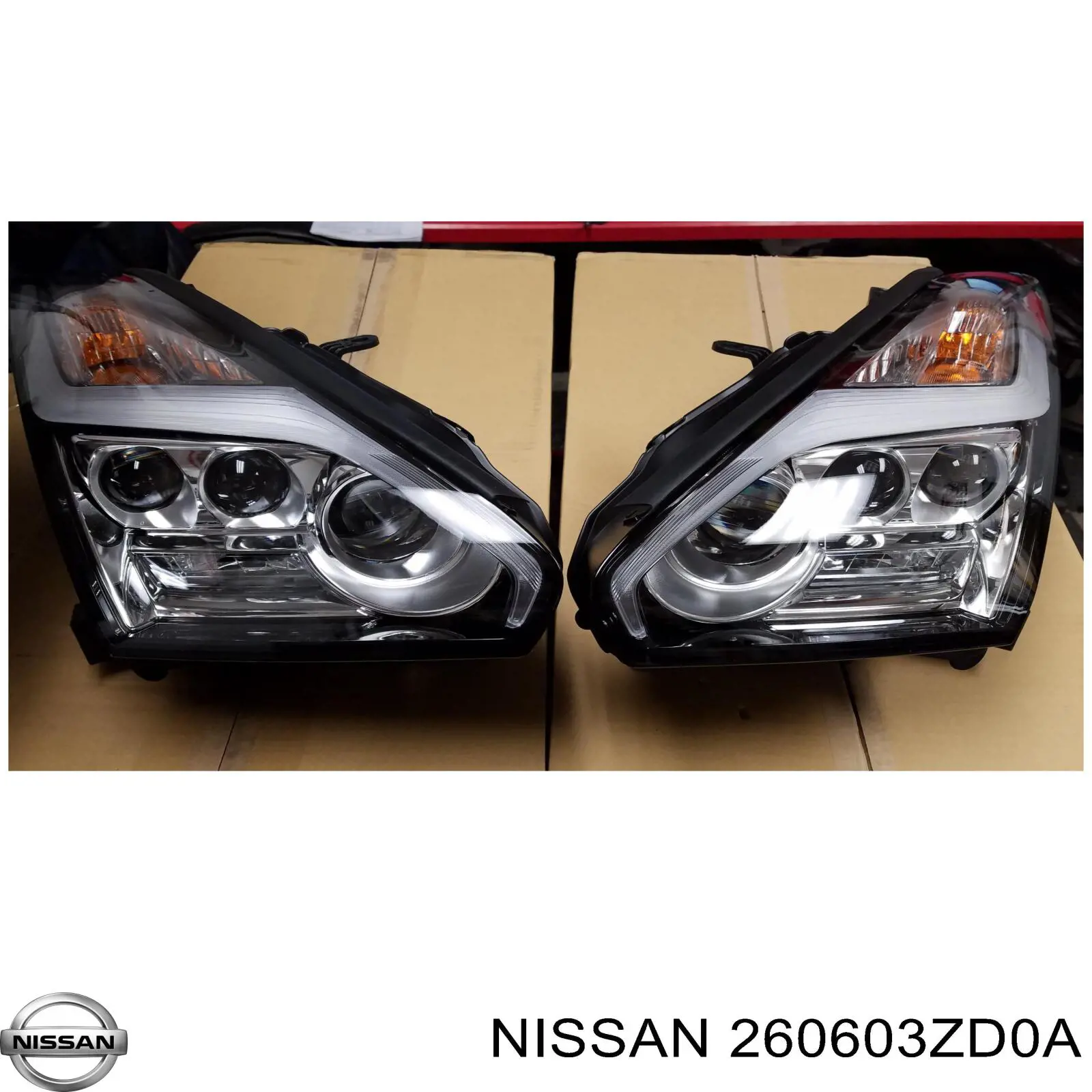 Фара левая Nissan/Infiniti 260603ZD0A цена, от 586.81 USD