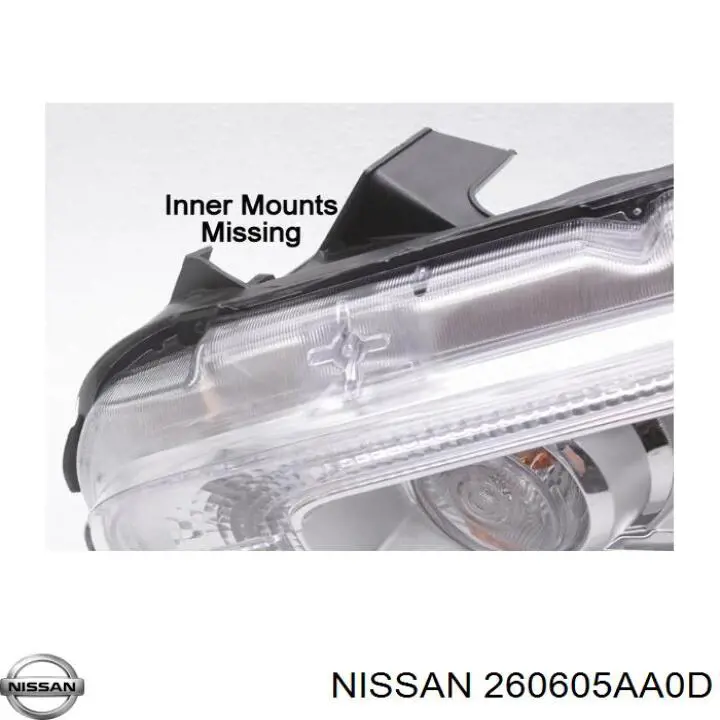 260605AA0D Nissan/Infiniti Фара