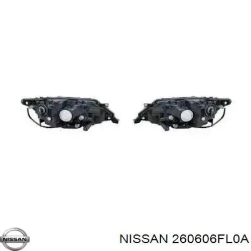 Левая фара PLR51F6061 Plrsolutions