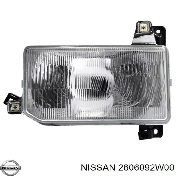 Фара левая 2606092W00 Nissan