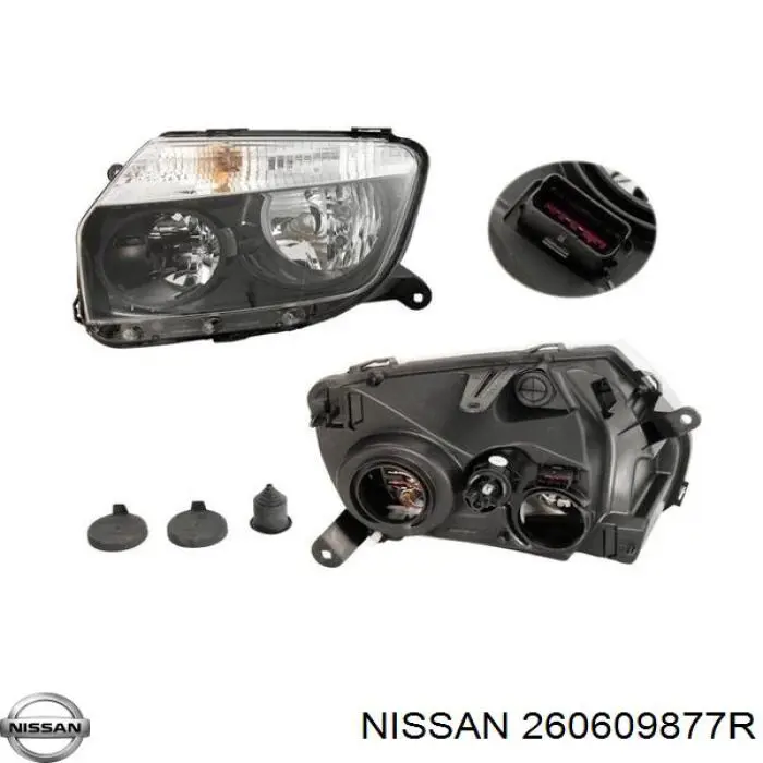 Фара левая 260609877R Nissan