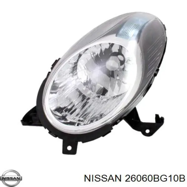 26060BG10B Nissan luz esquerda