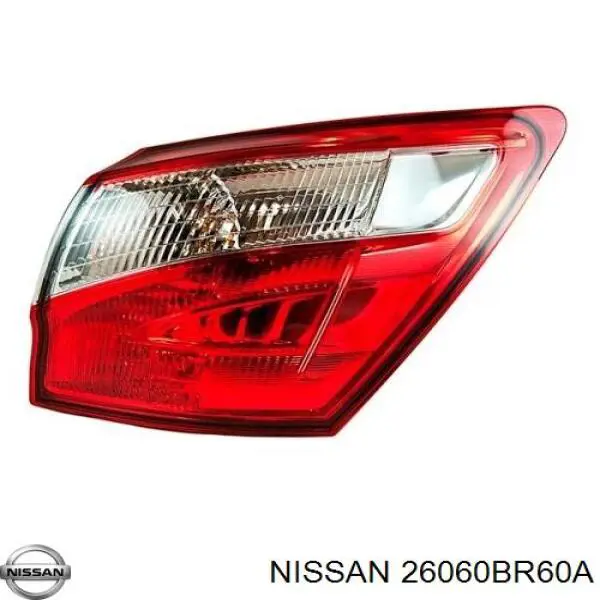 26060BR60A Nissan luz esquerda