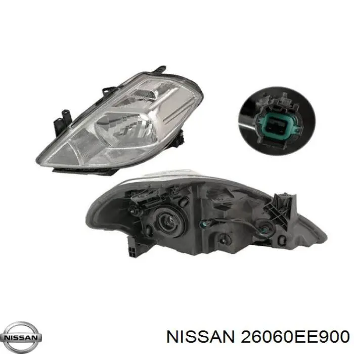 26060EE900 Nissan фара левая