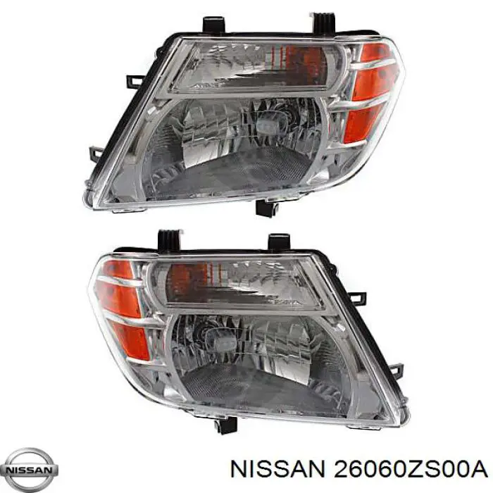 Левая фара 26060ZS00A Nissan/Infiniti