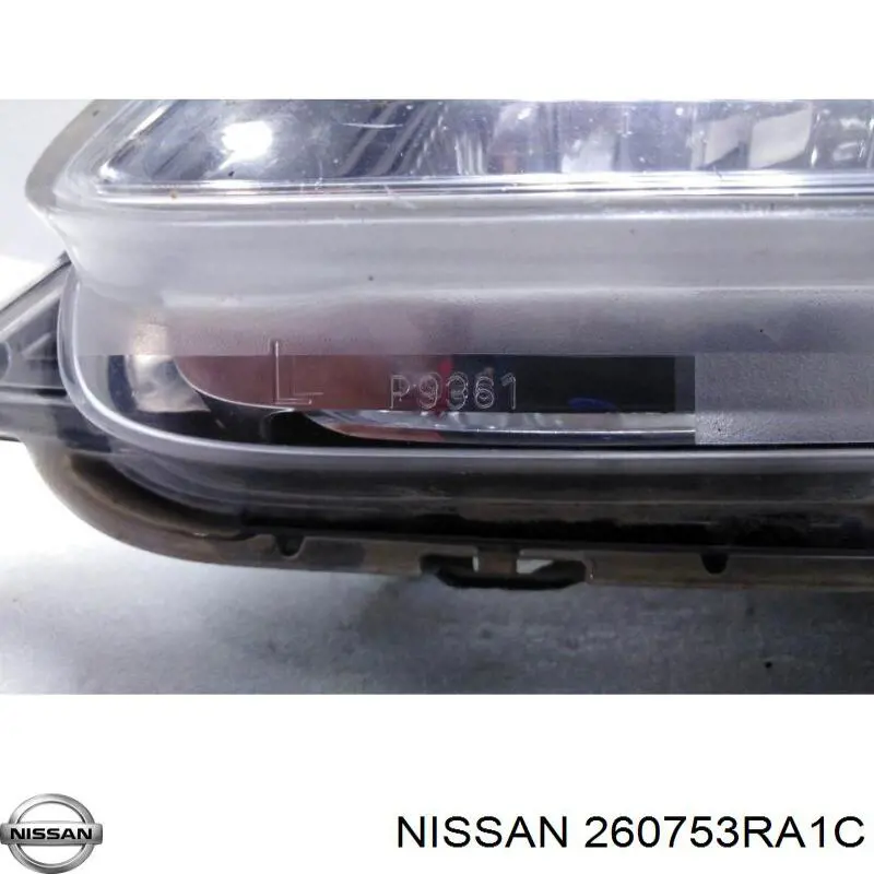 Левая фара 260753RA1C Nissan/Infiniti