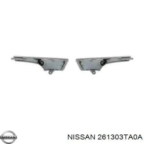 Указатель поворота правый Nissan 261303TA0A
