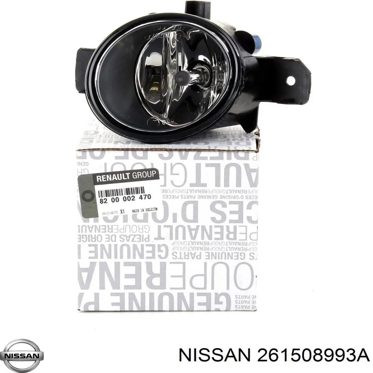 Фара противотуманная, левая Nissan/Infiniti 261508993A цена, от 25.40 USD