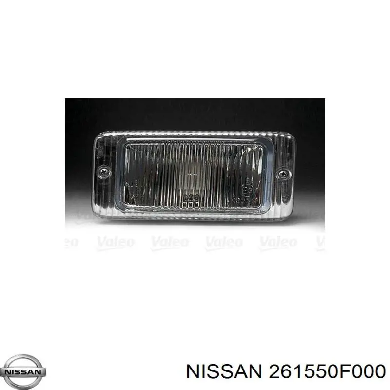 Фара противотуманная левая 261550F000 Nissan/Infiniti