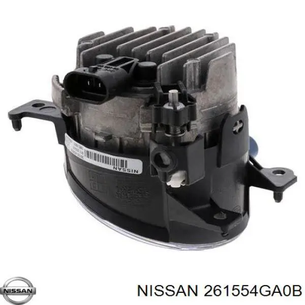 Luzes de nevoeiro esquerdas para Nissan Q60 (V37)