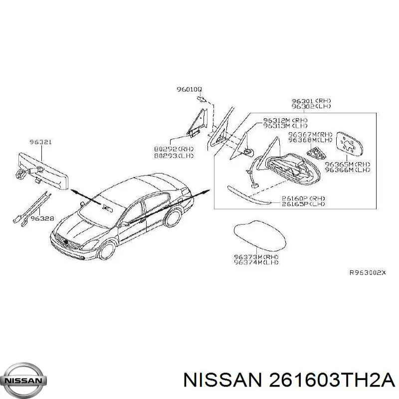 261603TH2A Nissan 