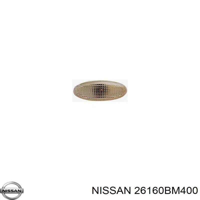Повторитель поворота в крыло Nissan/Infiniti 26160BM400 цена, от 7.60 USD