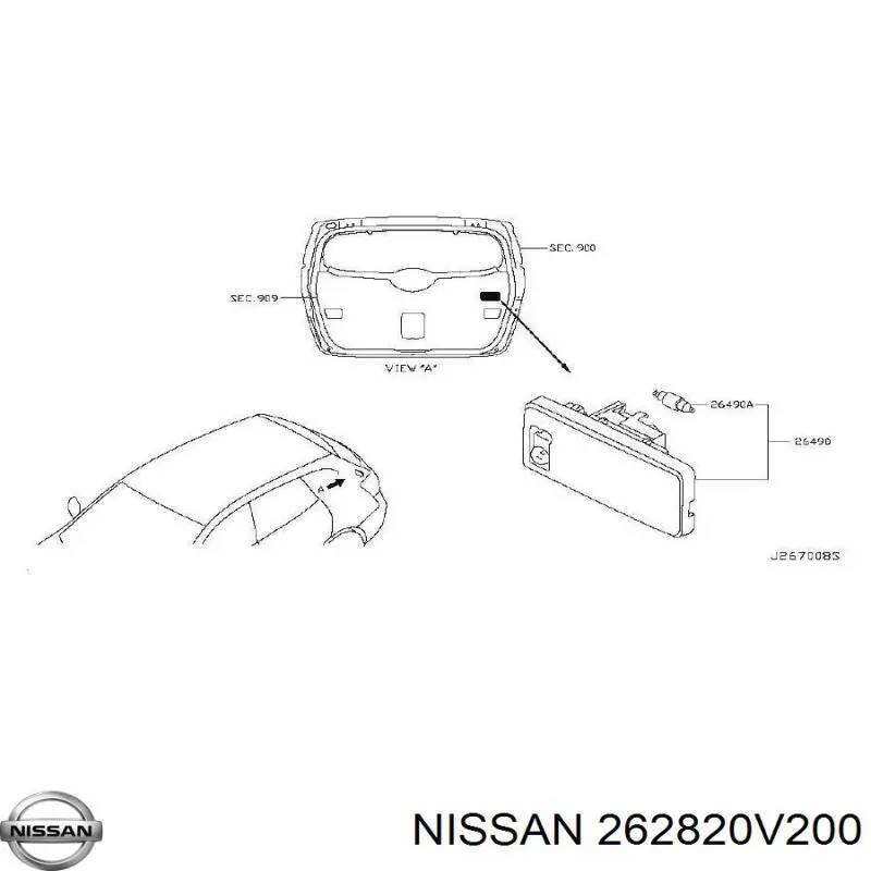  262820V200 Nissan