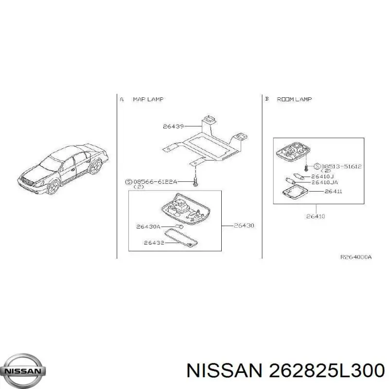  262825L300 Nissan