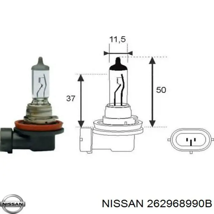  262968990B Nissan