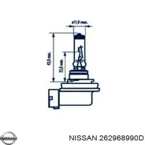  262968990D Nissan