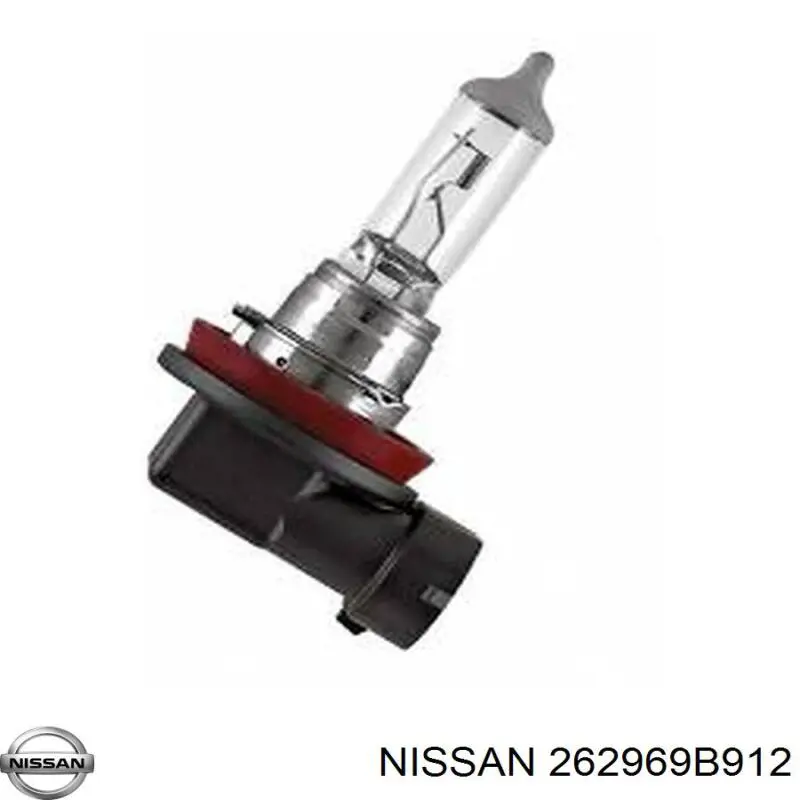 Лампа противотуманной фары 262969B912 Nissan/Infiniti